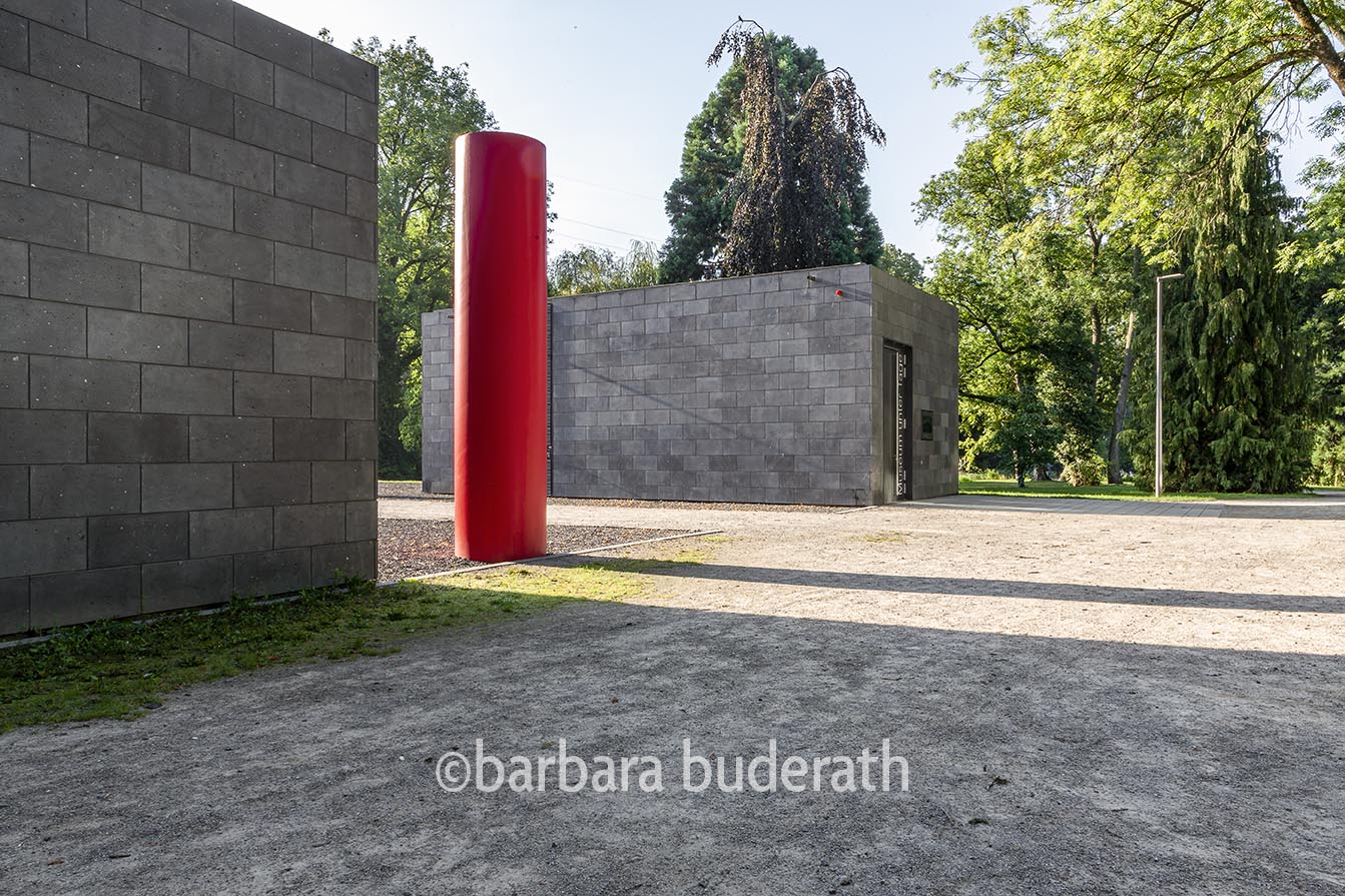 Aussenarchitekturaufnahme des Museums unter Tage in Bochum